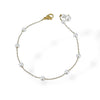 Bracciale con perle di aggancio - Gold