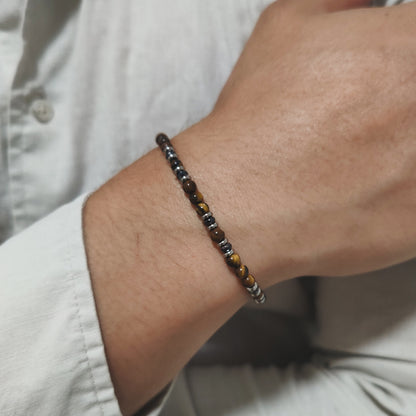 Bracciale Beadline occhio di tigre