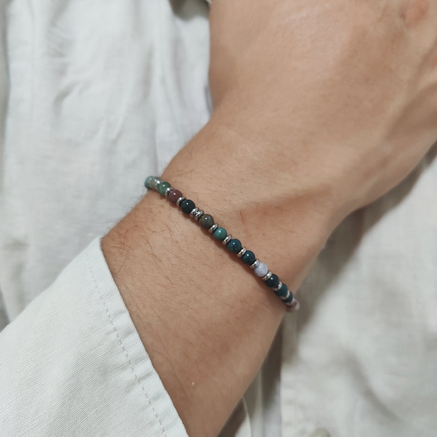 Bracciale Beadline diaspro policroma