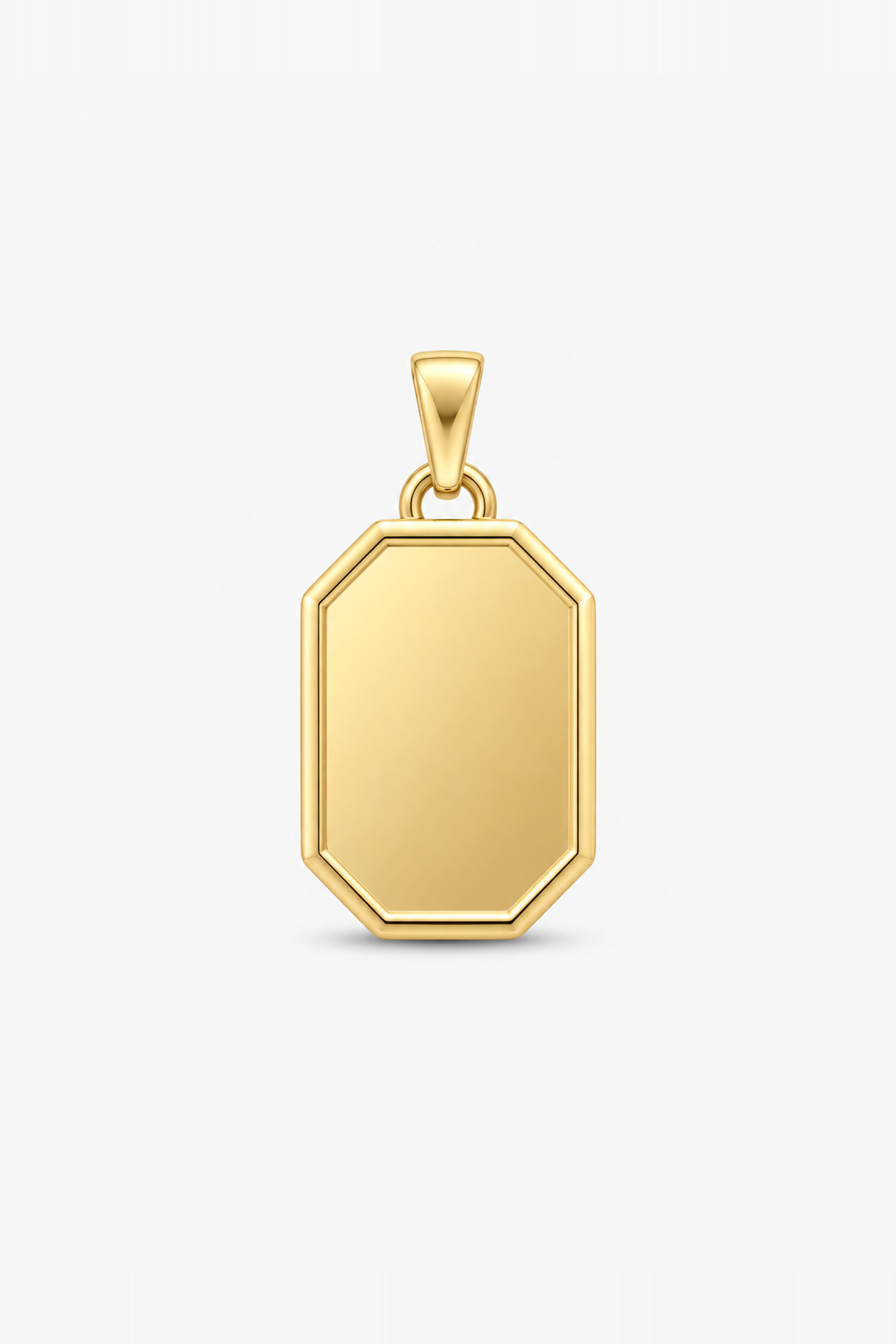 Charm Ottagono - colore oro