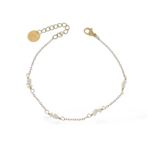 Bracciale sequenze mini trilogy di perle