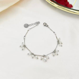 Bracciale sequenze mini trilogy charms di perle