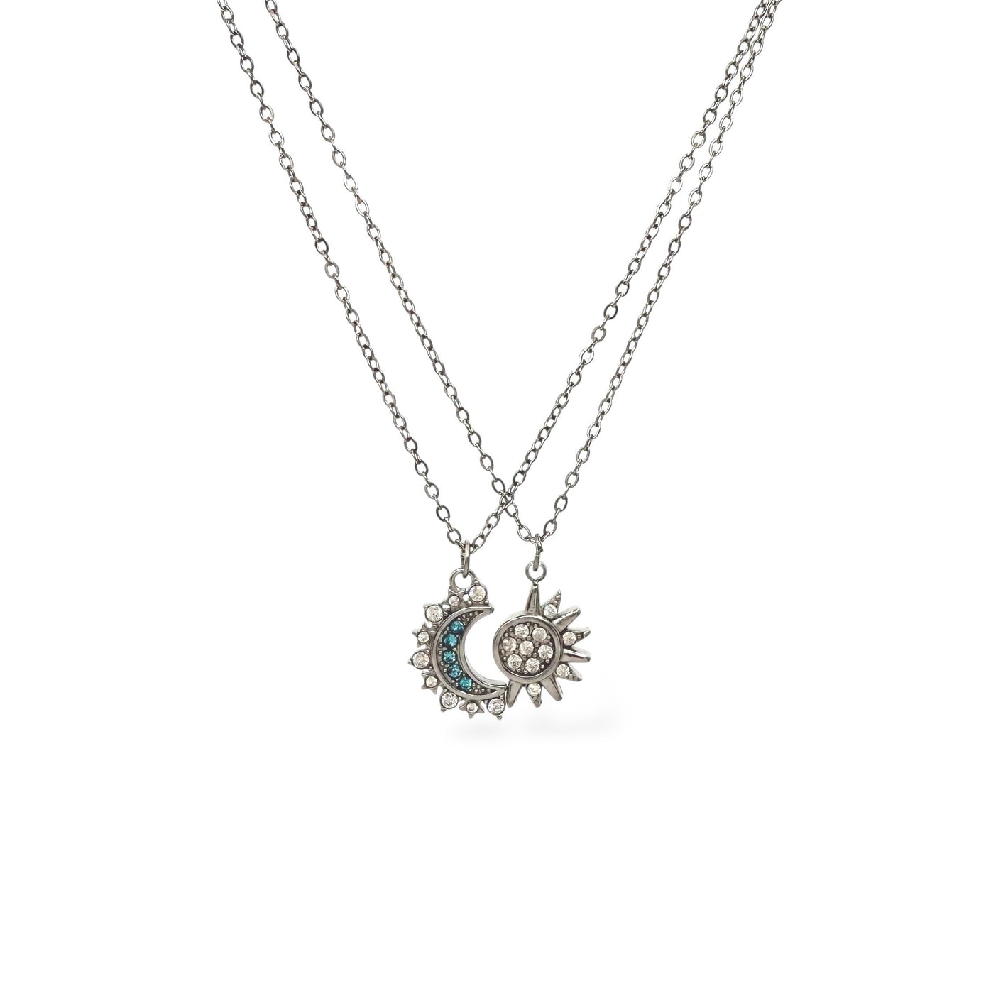 Collane sole luna dimanatate