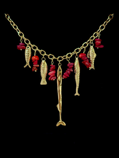 Collana Pesci alta bigiotteria