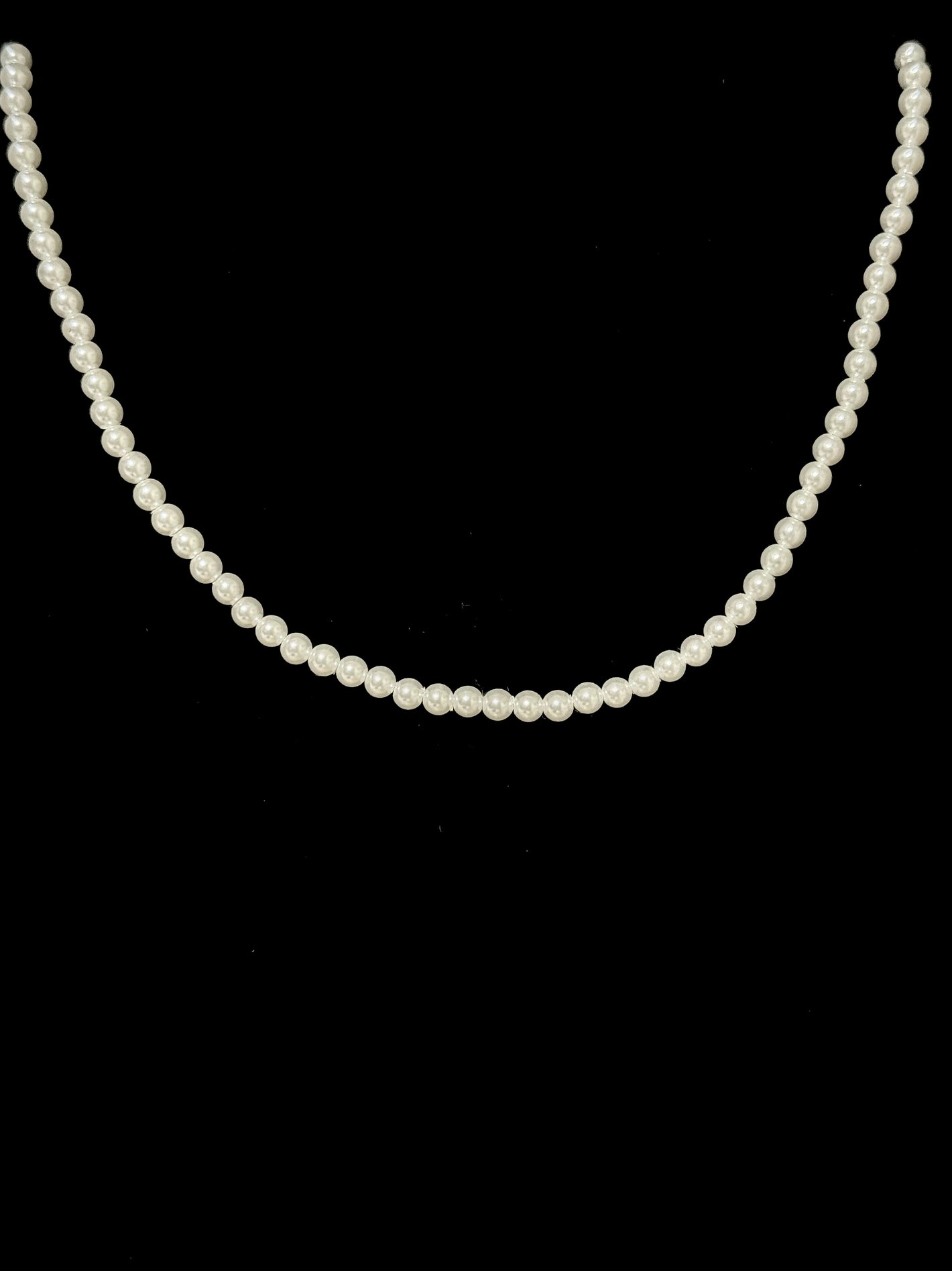 Collana con perle in madreperla