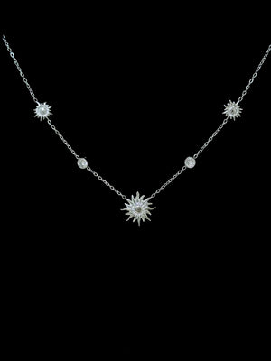 Collana sole multicharms
