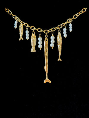 Collana Pesci alta bigiotteria