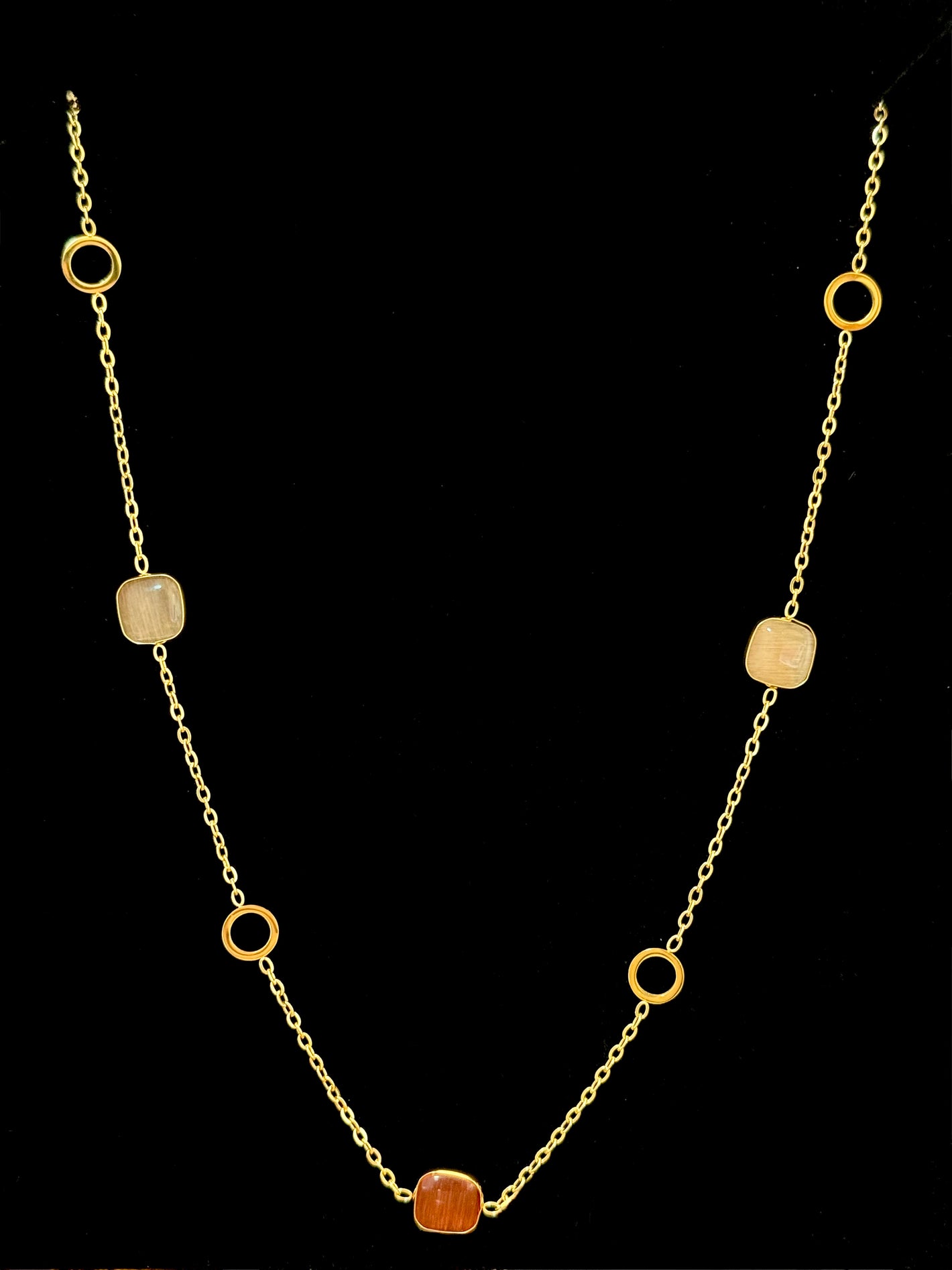 Collana opalite lunga