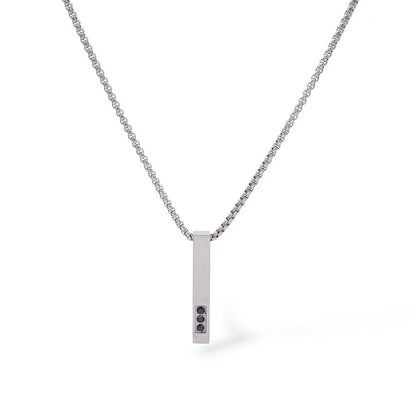 Collana monolito trilogy zirconia nera