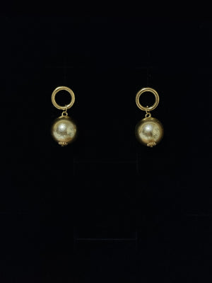 Orecchini campanella con sfera
