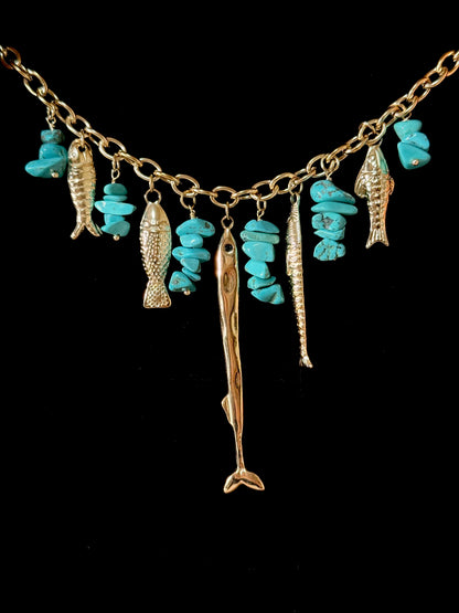 Collana Pesci alta bigiotteria