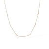 Collana sequenze mini trilogy di perle - Gold